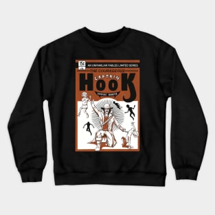 Captain Hook Comic Cover Crewneck Sweatshirt